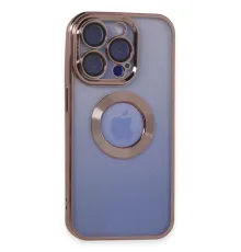 Apple iPhone 15 Pro Max Kılıf Slot Silikon - Rose Gold