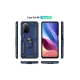 Xiaomi Poco F3 Kılıf Sofya Yüzüklü Silikon Kapak - Lacivert