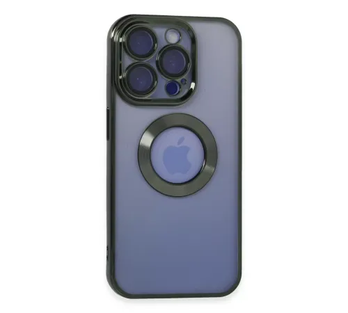 Apple iPhone 15 Pro Max Kılıf Slot Silikon - Köknar Yeşili