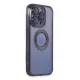 Apple iPhone 15 Pro Max Kılıf Slot Silikon - Mor
