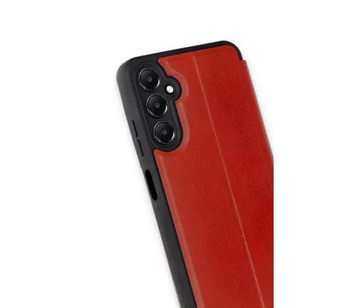 Samsung Galaxy A16 5G Kılıf Flip Cover - Kırmızı