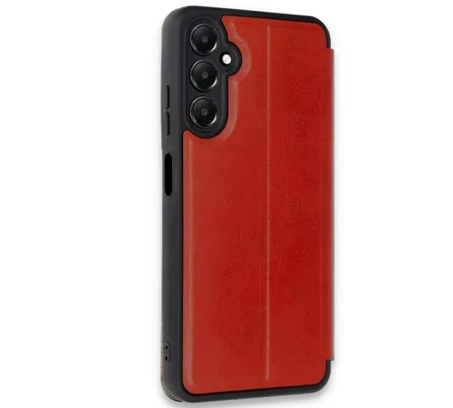 Samsung Galaxy A16 5G Kılıf Flip Cover - Kırmızı