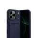 Apple iPhone 17 Pro Kelvin Kartvizitli Silikon - Lacivert