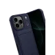 Apple iPhone 17 Pro Max Kelvin Kartvizitli Silikon - Lacivert