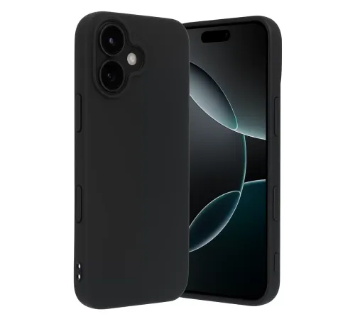 Apple iPhone 17 First Silikon - Siyah