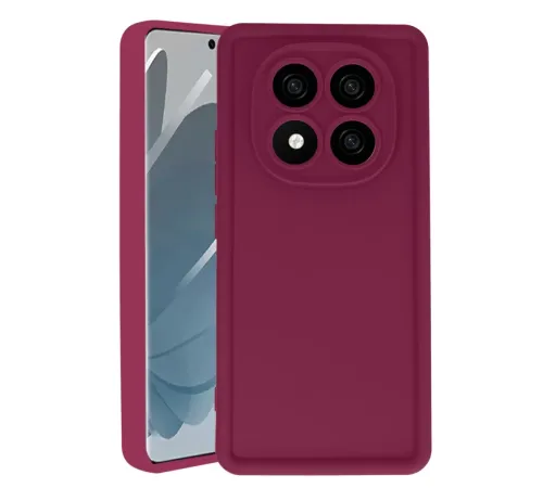 Xiaomi Redmi Note 14 Pro 5G Kılıf Viera Silikon - Bordo