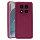 Xiaomi Redmi Note 14 Pro 5G Kılıf Viera Silikon - Bordo