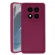 Xiaomi Redmi Note 14 Pro 5G Kılıf Viera Silikon - Bordo