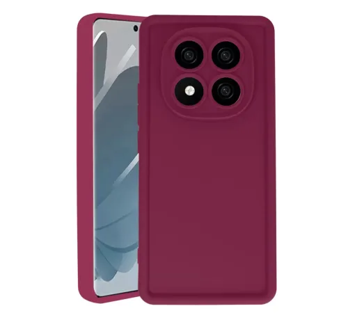 Xiaomi Redmi Note 14 Pro 5G Kılıf Viera Silikon - Bordo