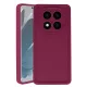 Xiaomi Redmi Note 14 Pro 5G Kılıf Viera Silikon - Bordo