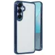 Samsung Galaxy S25 Kılıf Lensli Silikon - Lacivert