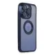 Apple iPhone 15 Pro Max Kılıf Slot Silikon - Lacivert