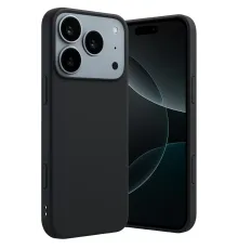Apple iPhone 17 Pro Max First Silikon - Siyah