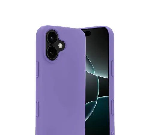 Apple iPhone 17 First Silikon - Lila
