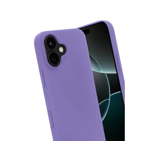 Apple iPhone 17 First Silikon - Lila