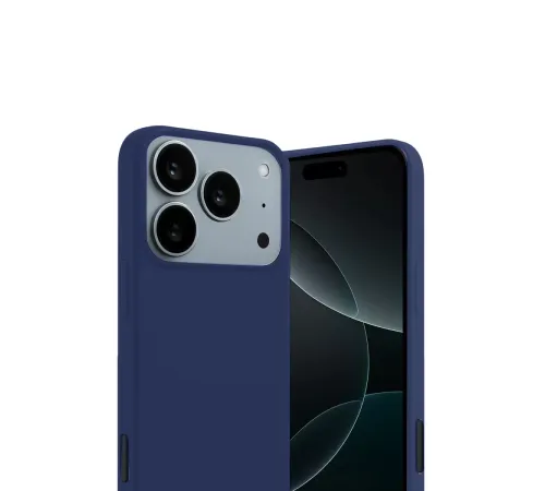 Apple iPhone 17 Pro First Silikon - Lacivert