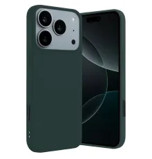 Apple iPhone 17 Pro First Silikon - Koyu Yeşil