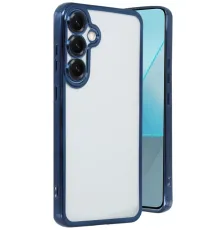 Samsung Galaxy S25 Plus Kılıf Lensli Silikon - Lacivert
