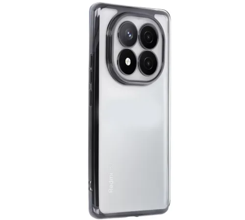 Xiaomi Redmi Note 14 Pro 5G Kılıf Lensli Silikon - Siyah