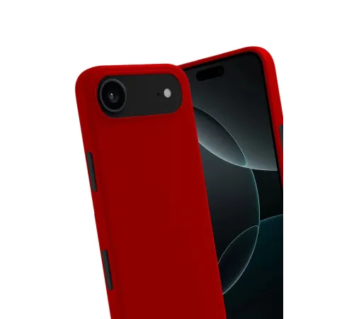 Apple iPhone 17 Air First Silikon - Kırmızı