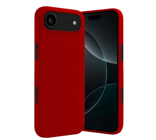 Apple iPhone 17 Air First Silikon - Kırmızı