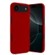 Apple iPhone 17 Air First Silikon - Kırmızı