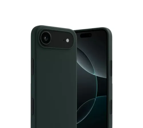 Apple iPhone 17 Air First Silikon - Koyu Yeşil