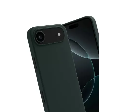 Apple iPhone 17 Air First Silikon - Koyu Yeşil