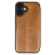 Apple iPhone 16 Plus Kılıf Flip Cover - Taba
