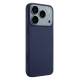 Apple iPhone 17 Pro Max First Silikon - Lacivert