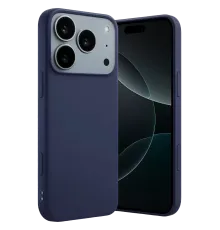Apple iPhone 17 Pro Max First Silikon - Lacivert