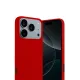Apple iPhone 17 Pro Max First Silikon - Kırmızı