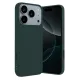 Apple iPhone 17 Pro Max First Silikon - Koyu Yeşil