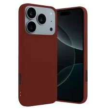 Apple iPhone 17 Pro Max First Silikon - Bordo