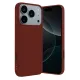 Apple iPhone 17 Pro Max First Silikon - Bordo