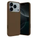 Apple iPhone 17 Pro Max First Silikon - Kahverengi
