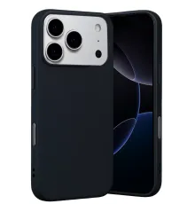 Apple iPhone 17 Pro Nano içi Kadife Silikon - Siyah