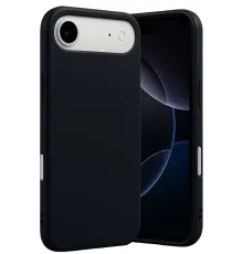 Apple iPhone 17 Air Nano içi Kadife Silikon - Siyah