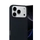 Apple iPhone 17 Pro Max Nano içi Kadife Silikon - Siyah