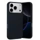 Apple iPhone 17 Pro Max Nano içi Kadife Silikon - Siyah