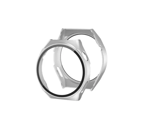 Huawei Watch GT3 42mm Dota Camlı Kasa Ekran Koruyucu - Gümüş