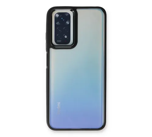Xiaomi Redmi Note 11 Pro Kılıf Dora Kapak - Siyah
