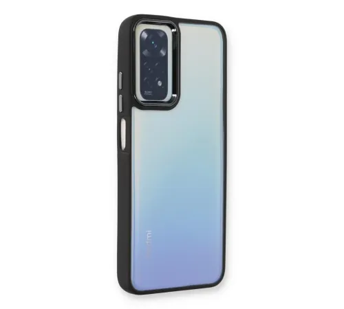 Xiaomi Redmi Note 11 Pro Kılıf Dora Kapak - Siyah