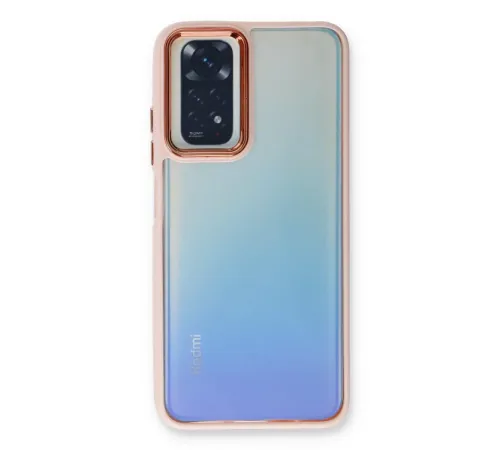 Xiaomi Redmi Note 11 Pro Kılıf Dora Kapak - Pudra