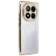 Xiaomi Redmi Note 14 Pro 4G Kılıf Lensli Silikon - Gold