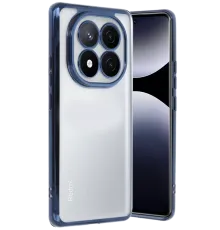 Xiaomi Redmi Note 14 Pro 4G Kılıf Lensli Silikon - Lacivert
