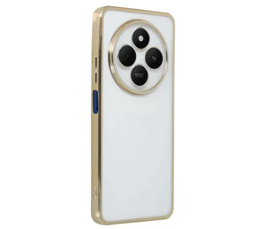 Xiaomi Redmi 14C Kılıf Lensli Silikon - Gold
