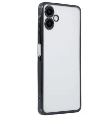 Samsung Galaxy A06 Kılıf Lensli Silikon - Siyah
