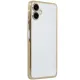 Samsung Galaxy A06 Kılıf Lensli Silikon - Gold