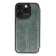 Apple iPhone 16 Pro Kılıf Flip Cover - Koyu Yeşil